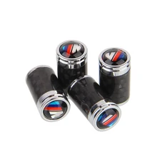 4pcs/Set ///M M-POWER Logo Emblem Car Styling Tire Valve Caps Air Tyre Stems Cover Automobile Motorcycle Wheel Accessories