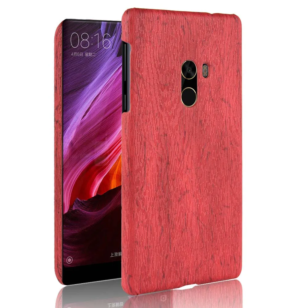SUBIN чехол для телефона для Xiao mi x 6," fundas Ретро Чехол на заднюю панель мобильного телефона защитный чехол для mi x - Цвет: red
