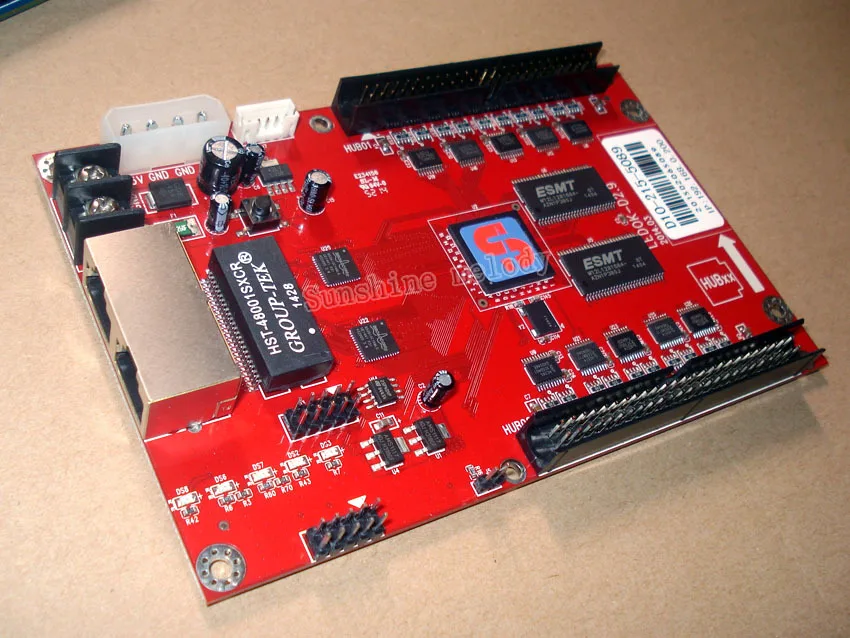 Плата управления светодиодным дисплеем DIY принимающая карта Xixun D10 полноцветный