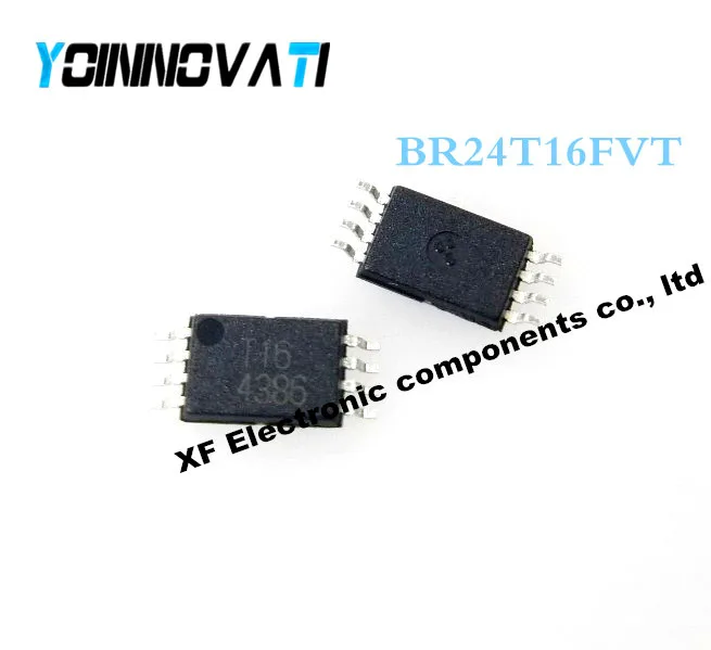 

Free Shipping 100PCS/lot BR24T16FVT 24T16 T16 IC EEPROM 16KBIT 400KHZ TSSOP8-B