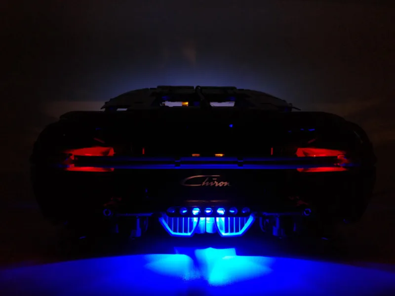 Светодиодный светильник для 42083 совместимый с 20086 Bugatti Chiron Technic строительные блоки