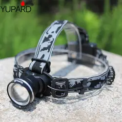 Yupard XML T6 LED 3 режима Водонепроницаемый фокус спереди светодиодные фары фар настроить фокус 3 * батарейки АА открытый Спорт лагерь