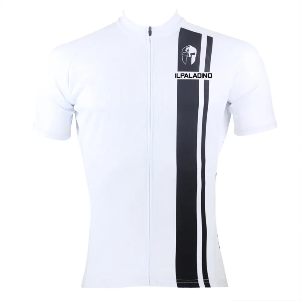 

Cycling Jersey Men White Background Black Strips Mountain Bike Cycling Clothing Men Bike  Short Sleeve Cycling Jersey X010