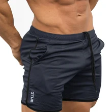 Новые летние спортивные залы тренировка Мужская дышащая сетка быстросохнущая Спортивная одежда для бега пляжные мужские шорты для фитнеса бодибилдинга человек