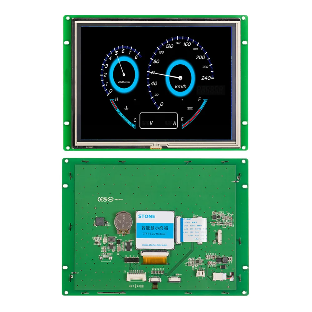 

8'' active matrix tft color lcd with touch screen