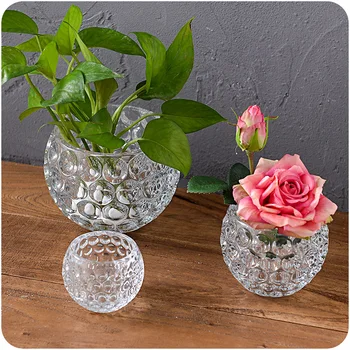 

Modern A Vase For Flower Tabletop Flower Flower Pot Transparent Glass Vases For Decoration Flower Pot Water Plant Vase Craft