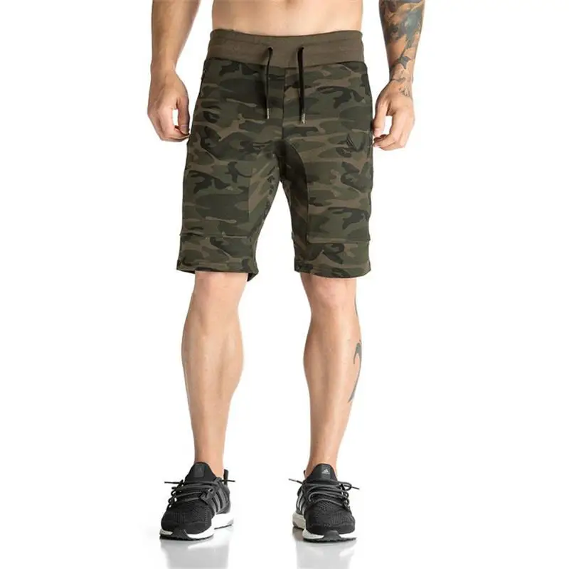

New Camouflage Running Shorts Men Quick Dry Sport Shorts Men Gym Fitness Crossfit Run Jogging Outdoor Short Pants Beach Shorts