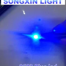 4000 шт/партия маленькие синие бусины лампы 0603 SMD светодиодный 0603 синий светоизлучающие диоды 460-470nmFree