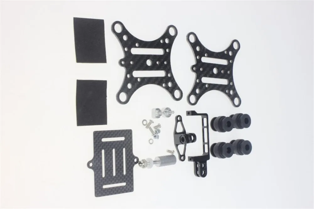 F10043 Carbon Fiber Camera Gimbal Mount FPV Damping PTZ For DJI Phantom Quadcopter Multicopter Gopro Hero 3