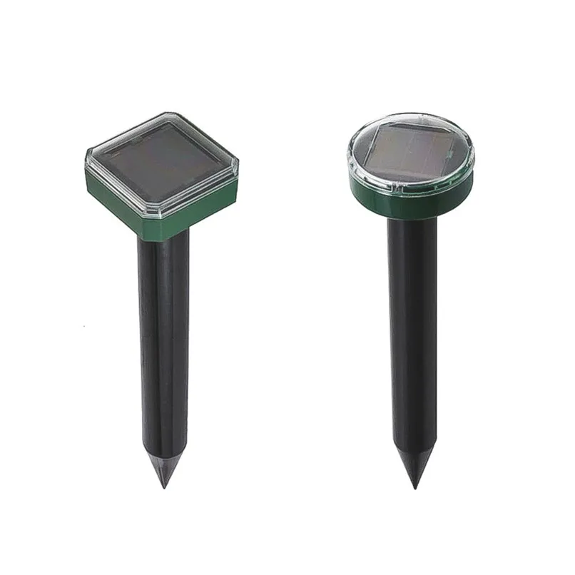 4 PC Solar Mouse Repeller Ultrasonic Solar Repeller Courtyard Garden Lawn Animal Electronic Drive Mice for Garden #2h29 (39)