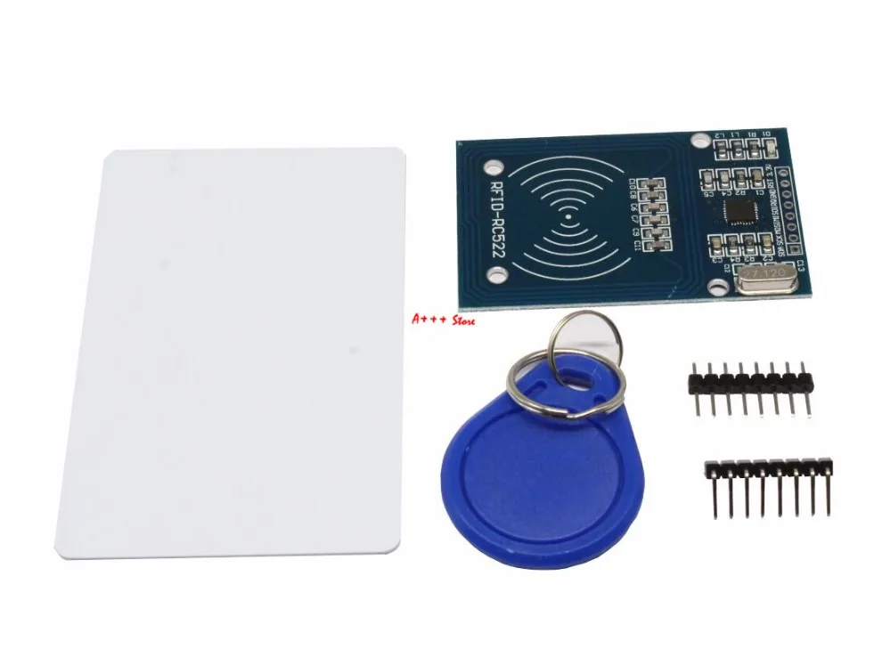 

RFID module RC522 Kits S50 13.56 Mhz 6cm With Tags SPI Write & Read for arduino uno 2560