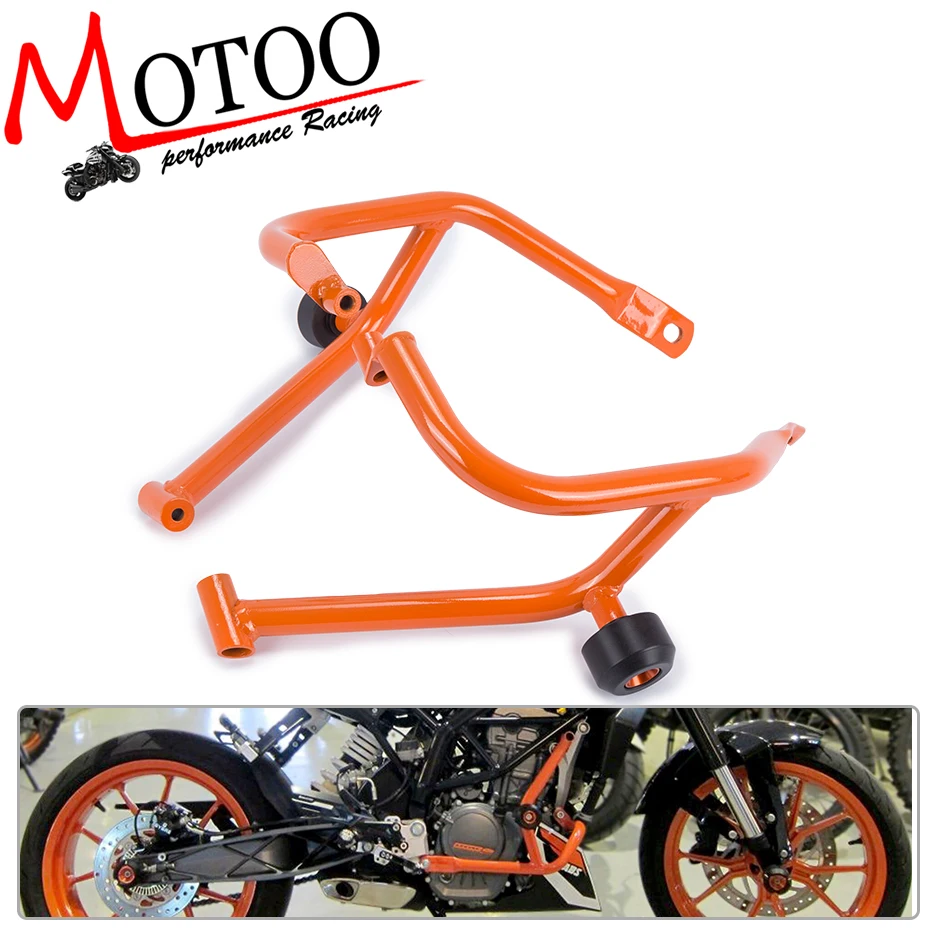 Motoo- Motorcycle Refit Tank Protection Bar Protection Guard Crash Bars Frame For KTM DUKE 200 DUKE200 2013-2016