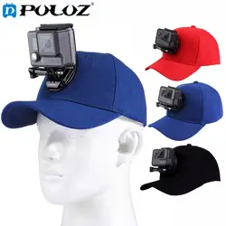 PULUZ для спортивной экшн-камеры Go Pro аксессуары на открытом воздухе, шляпа от солнца, топи Бейсбол Кепки W/держатель для экшн-камеры GoPro HERO5 HERO4