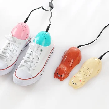 

Sale Foot Protector Home Supplies Cartoon Dehumidify Shoe Dryer 2PCS/Pair Heater Deodorant Effective 220V 5W Cute Animals