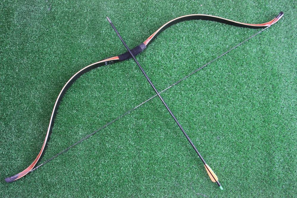 45lb High class Handmade Laminated Long Bow Recurve bow For Archery