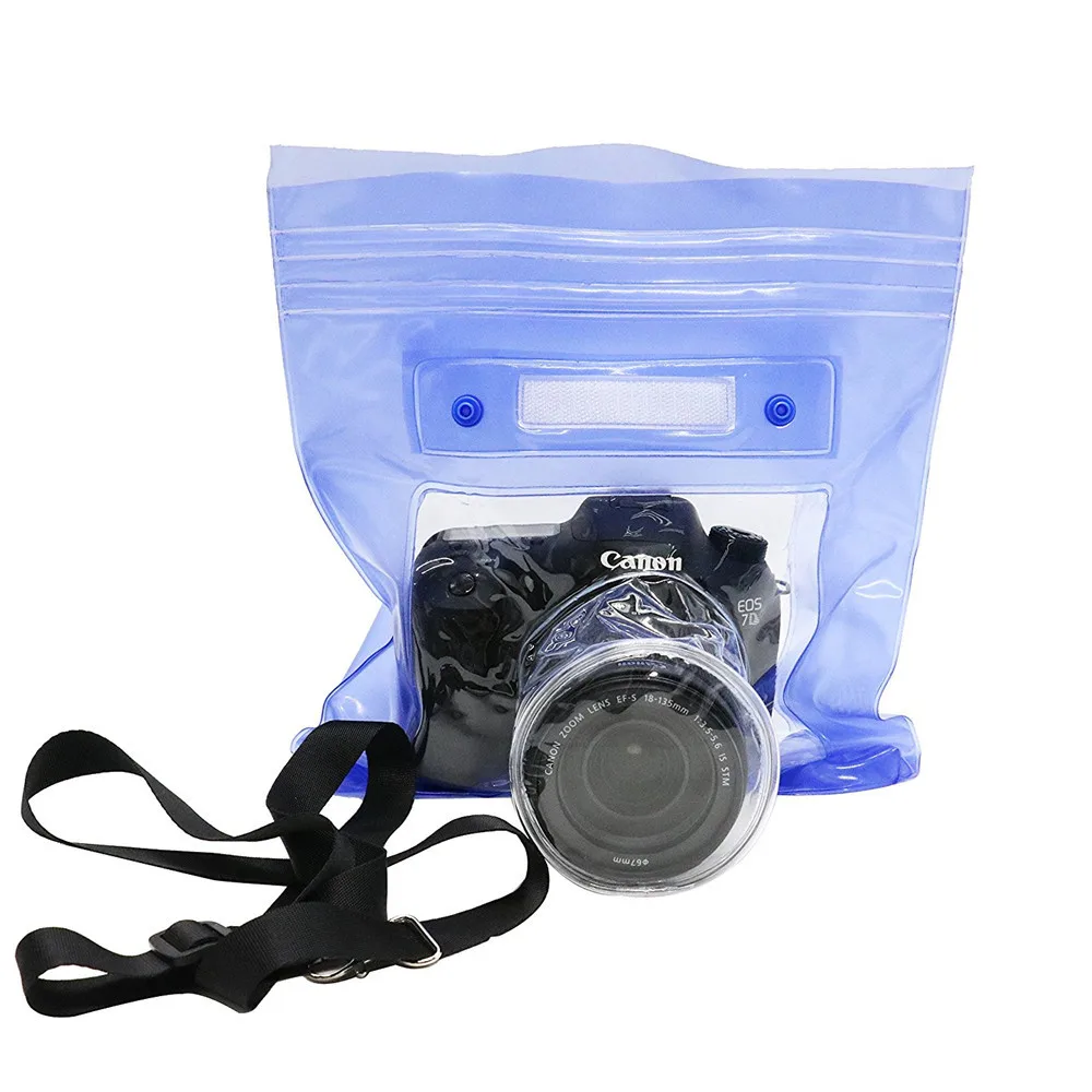 MUQGEW Waterproof Underwater Camera Case Dry Bag Housing Case Pouch