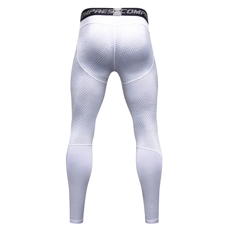 Новая мода 3D печати Для мужчин Брюки Колготки Компрессионные Леггинсы Фитнес спортивная спортивные Леггинсы для мужчин брюки
