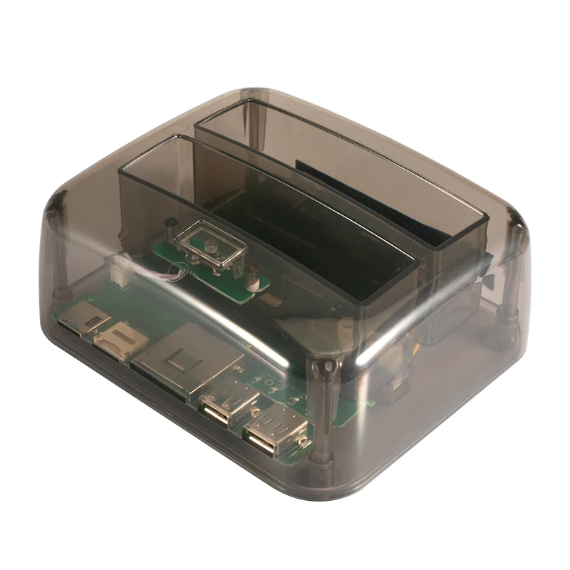 DeepFox USB3.0 для SATA/IDE Dual Bay жесткий диск Док-станция для 2,5 дюймов/3,5 дюймов HDD корпус M2 TF SD слот для ТВ ноутбука
