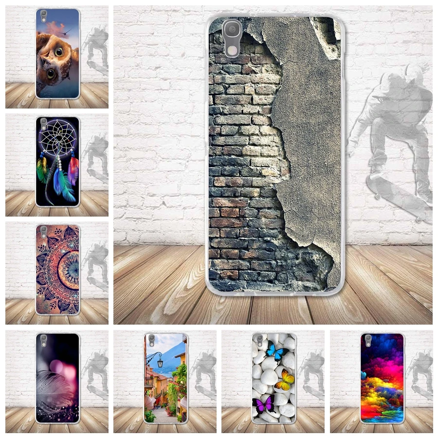 

For Alcatel Idol 4 OT6055 6055 6055K Case Protective Back Cover Soft Silicone TPU Cases For Alcatel One Touch Idol 4 5.2'' Bag