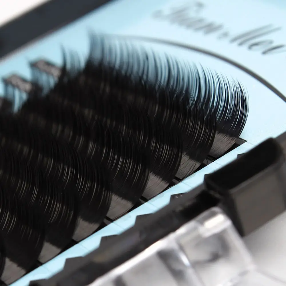 Fashion 3D Individual Mink lashes Luxury 12 Rows Soft Mink Fur