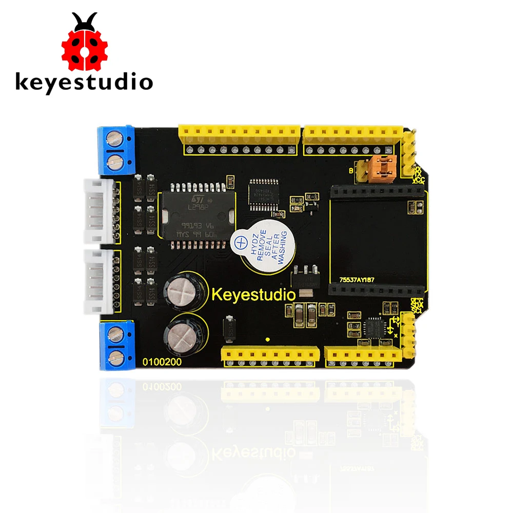 Новинка года! Keyestudio баланс автомобиля щит совместим для arduino балансировки автомобиля Мотор привода