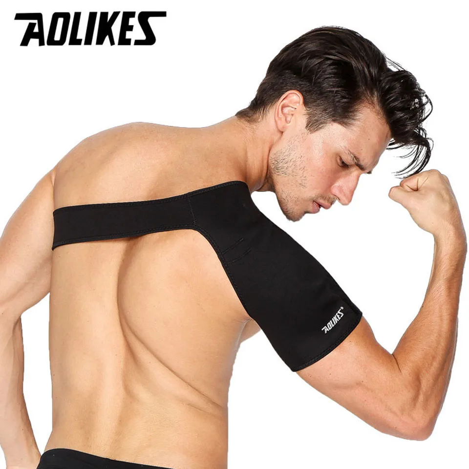AOLIKES 1 шт. дышащая защита для плеч Бинт Эластичный плечевой поддерживает