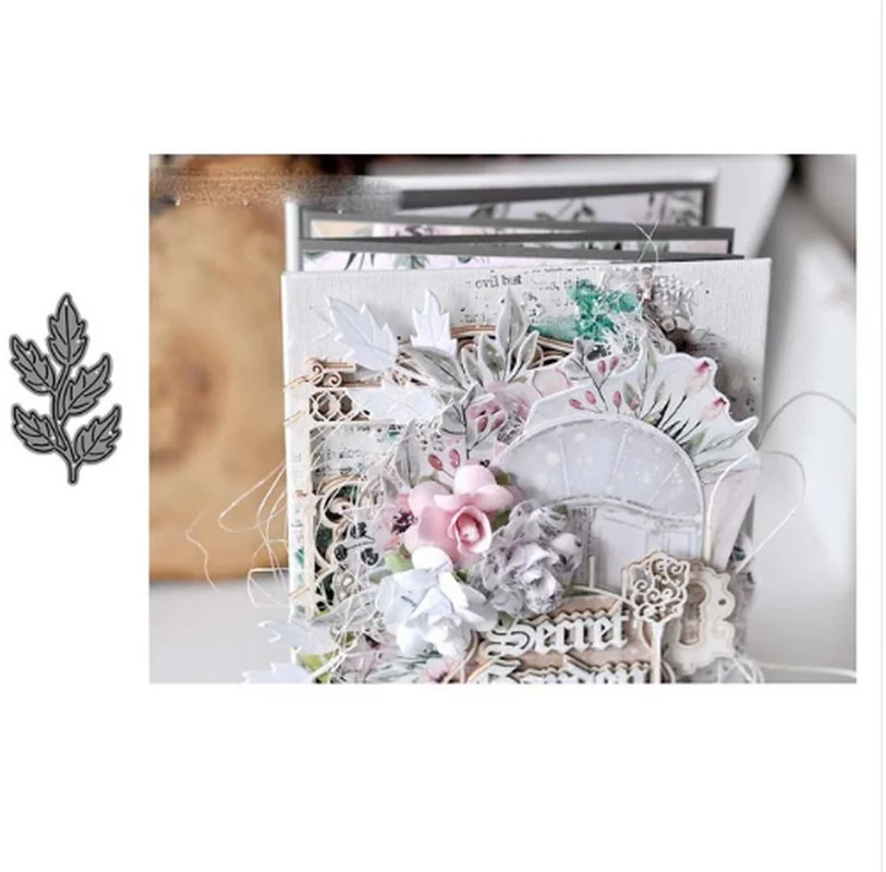 

BM Metal Cutting Dies cut die mold Leaves Scrapbook paper craft knife mould blade punch stencils die