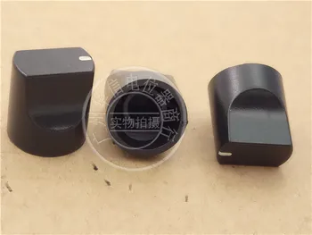 

3pcs Plastic Knob Cap for D Shaped handle Half - axis potentiometer / W14.5MM * 15.5MM 180 Degree