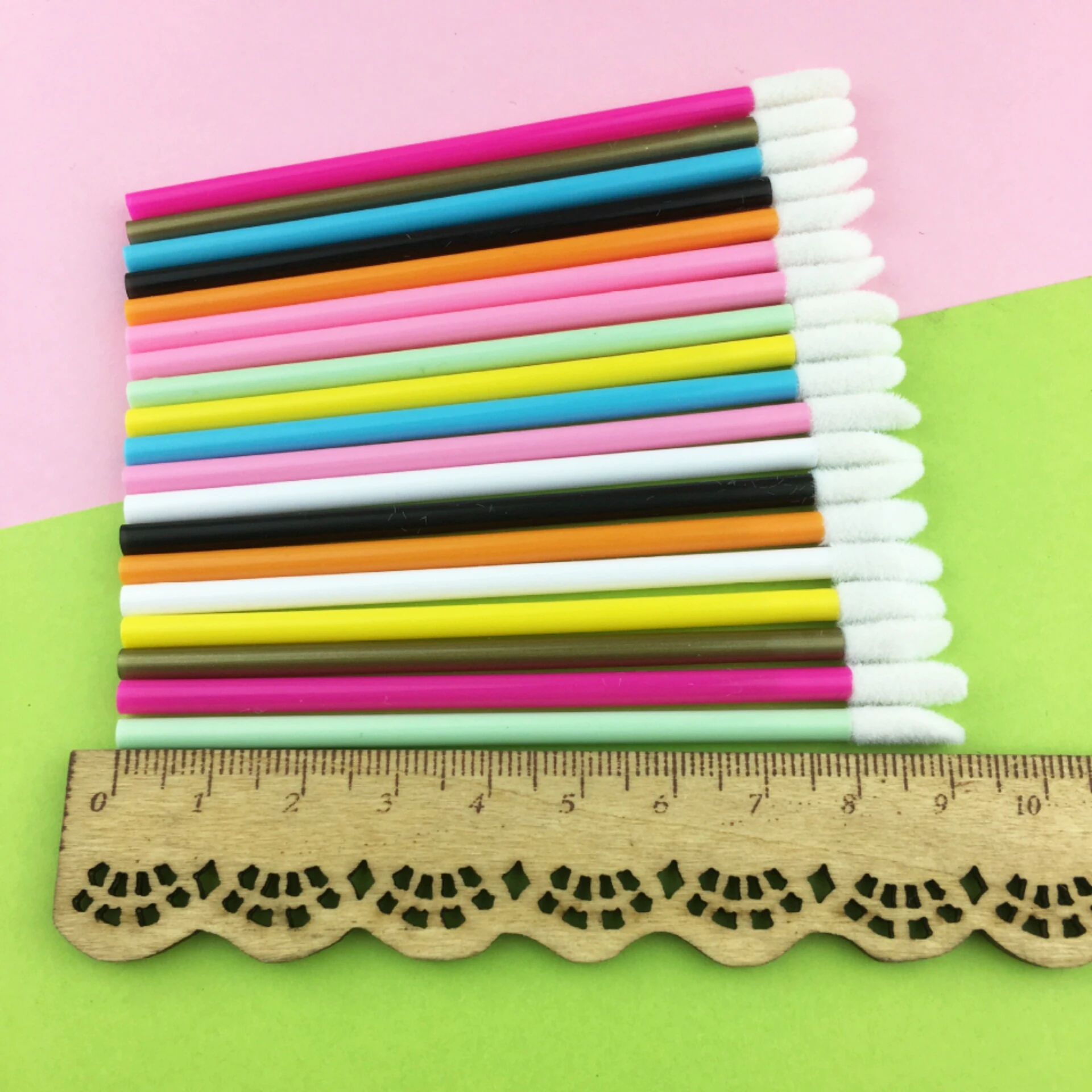

5/50 Pcs/pack Disposable Lip Brush Makeup Brushes Pen Lipstick Mascara Lip Brushes Cleaning Cosmetic Brush make up Applicators