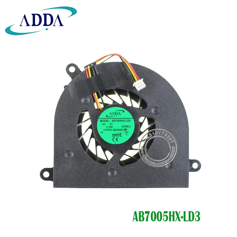 

New CPU Cooling Fan For Lenovo IdeaPad Y550A Y550 Y550P AB7005HX-LD3 KIWB1