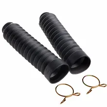 2Pcs/Set 30mm Universal Motorcycle Rubber Front Fork Cover Gaiters Gators Boots Motorcycle Accessories Parts 2017