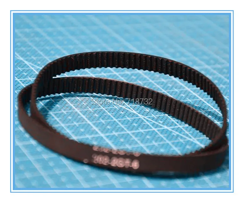 

348-2GT-6 round timing belt 348mm length GT2 6mm width 5pcs free shipping