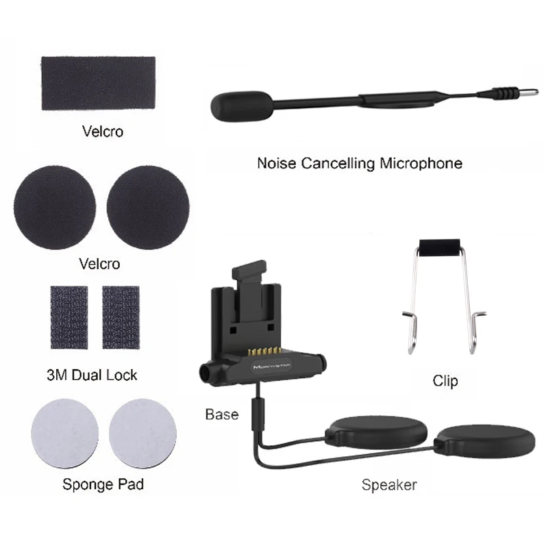

Earphone Accessory for Mornystar M3 M6 Bluetooth Helmet BT Bluetooth Motorcycle Interphone Helmet Intercom Headset