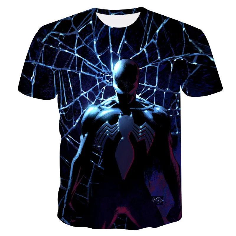 Модная мужская футболка, серия супергероев, Дэдпул, повседневная мужская рубашка большого размера, летняя новая мужская футболка с коротким рукавом