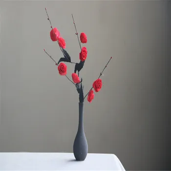 

Flone Artificial Winter Jasmine Flowers Bouquet Fake Silk Flower Branch Wedding Party Living Room Home Decor Arrangement Art