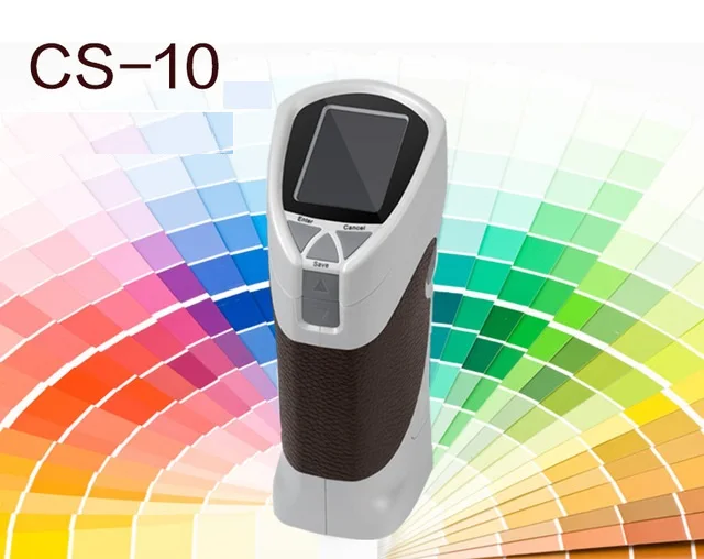 CS 10 Portable 8MM Colorimeter Color Meter L* a* b Delta E L* C* h XYZ
