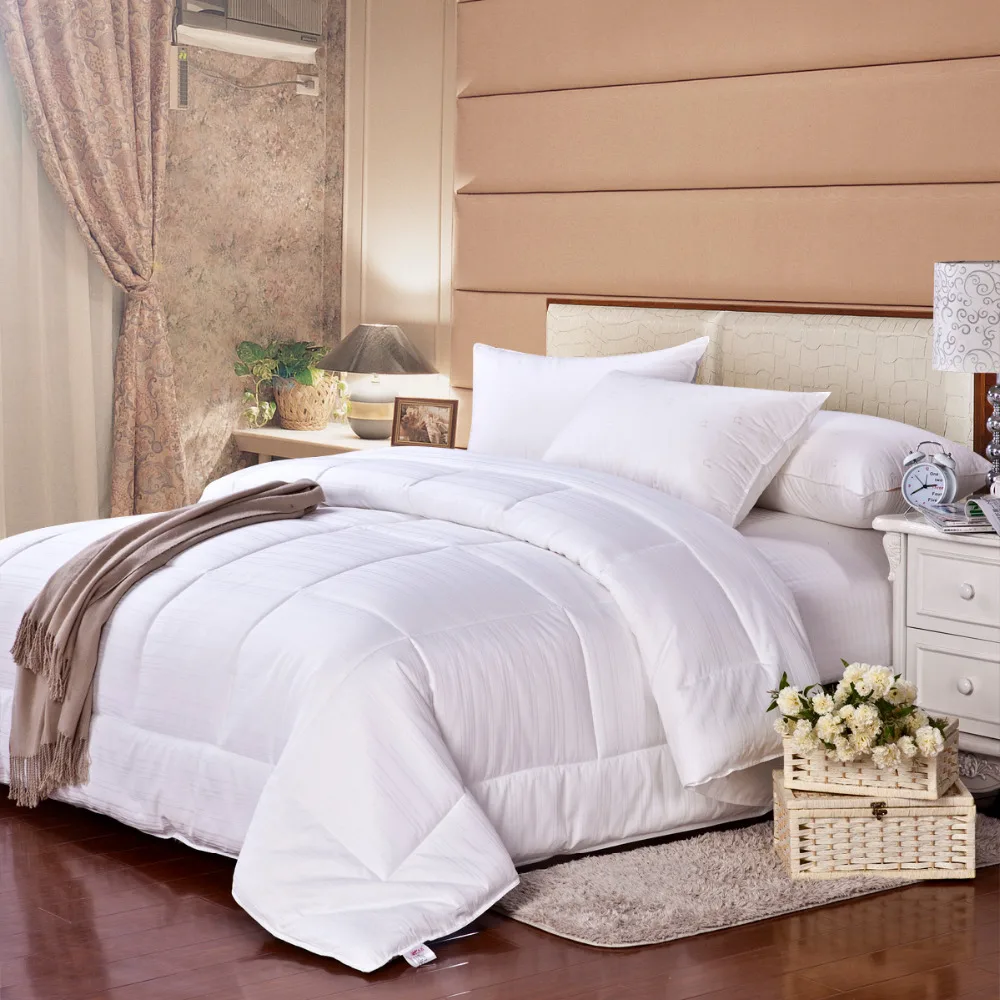 

Cosette Luxury Duck Down Quilt Insert, Winter Summer Comforter, Twin, Queen, King Bedding Filling