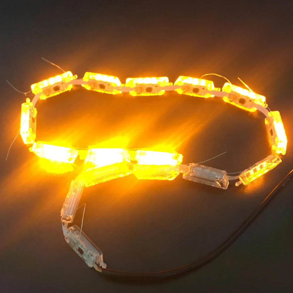 

12 LED Car DRL Driving Fog Light Flowing Daytime Running Light for BMW Audi Ford Opel Honda Hyundai VW Kia Mazda Buick Nissan