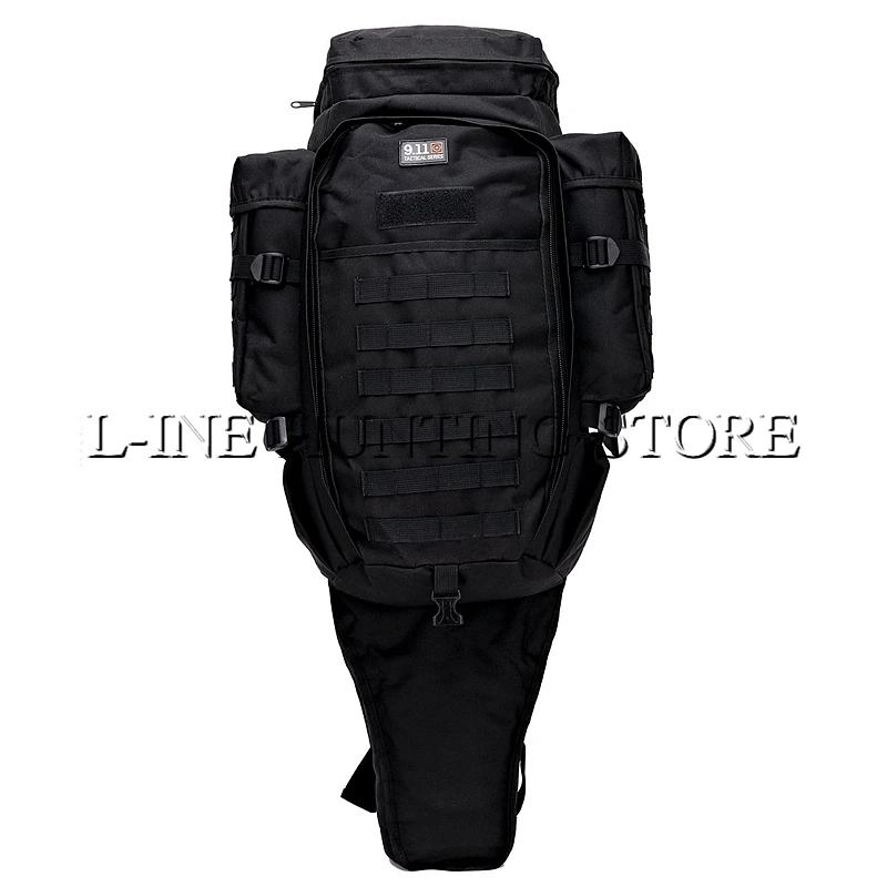 USMC Army Large Outdoor Military Tactical Backpack Camping Hiking Rifle