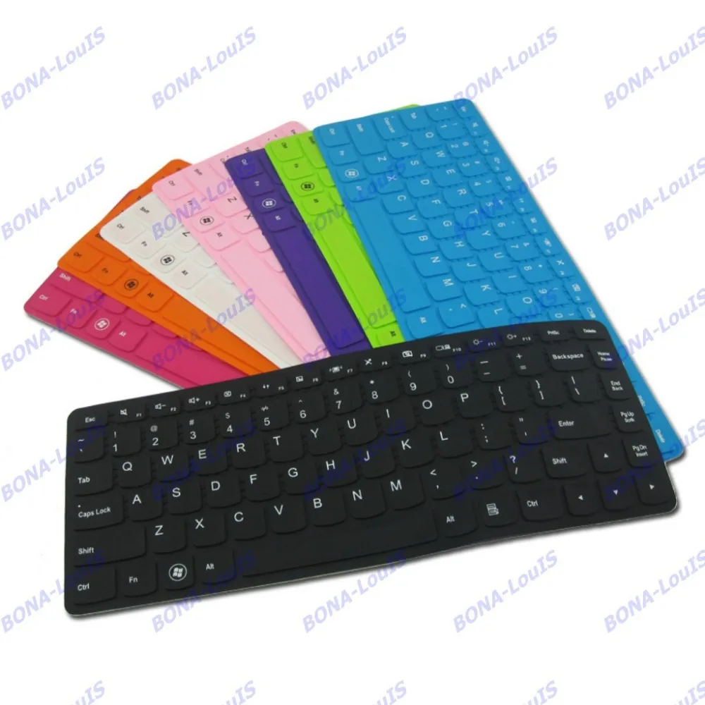 Laptop Kulit keyboard Laptop silikon tahan air tahan debu