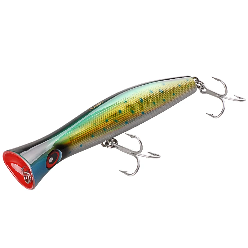 NOEBY Señuelos de Pesca 200mm/115,2g Popper cebo Francia VMC gancho Isca Artificial Para Pesca Peche leurre Swimbait NOEBY Señuelos de Pesca 200mm/115,2g Popper cebo Francia VMC gancho Isca Artificial Para Pesca Peche leurre Swimbait