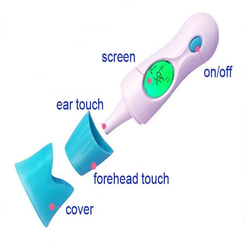 Многофункциональный Умный Детский Взрослый медицинский жар тела Электронный Детский Лоб Инфракрасный Ушной Термометр цифровой ЖК-изделия
