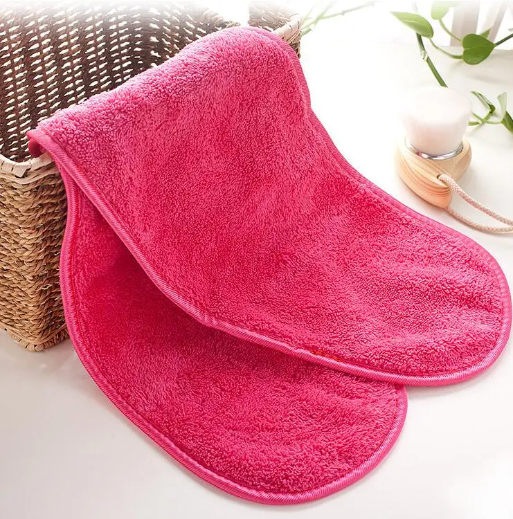 1pcs Microfiber Makeup Remover Reusable Facial Cloth Make Up Eraser