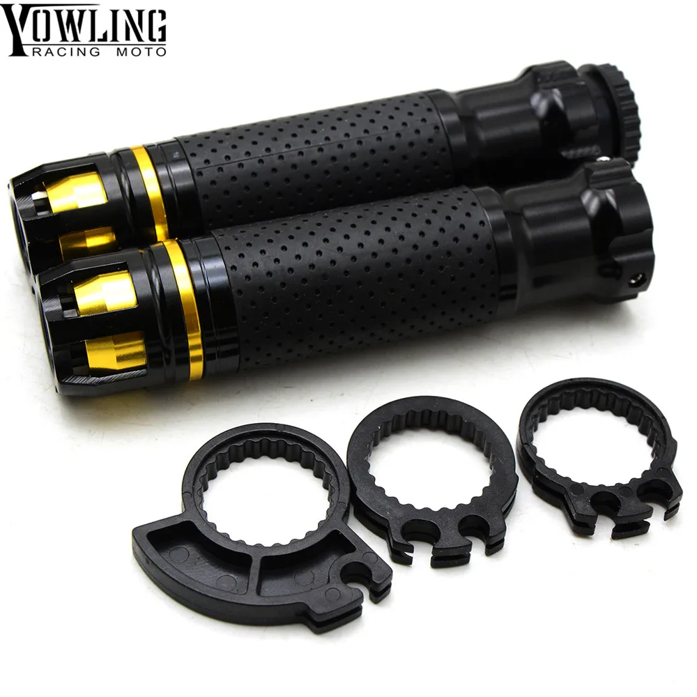 

Universal 7/8 "22mm Motorcycle Handlebar Hand Grips For Yamaha TMAX530 T-MAX530 T-MAX 530 2014 Honda HORNET 250 600 900