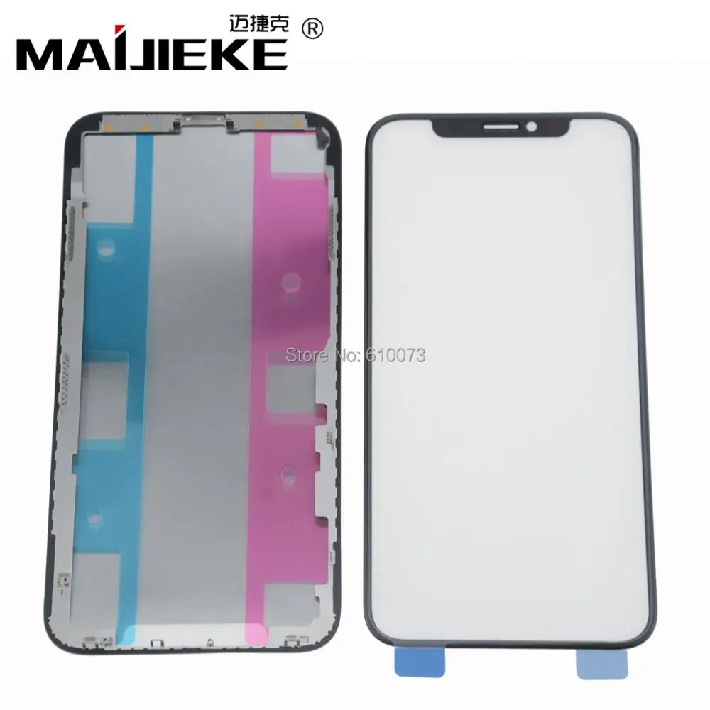 X front glass with frame