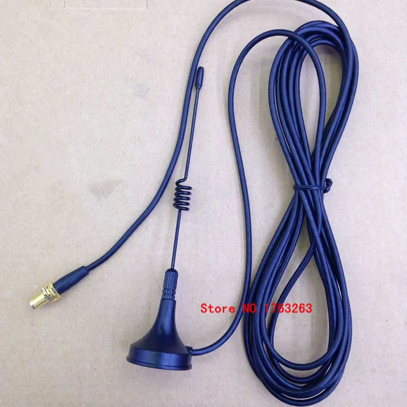 Автомобильная мини антенна с магнитом UHF 400 470 МГц SMA Female high gain для Kenwood baofeng puxing tyt