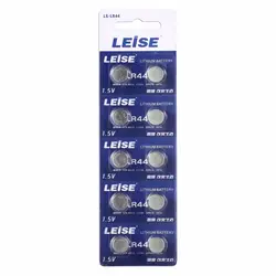 10 шт/карта Leise LR44 1,5 V кнопки элемент литиевой батареи для часы дистанционного управления компьютеры КПК калькуляторы камеры компактная