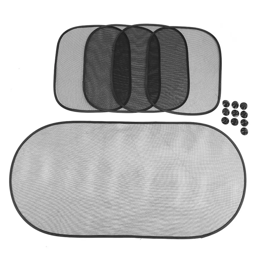 Buy Black Auto Car Sun Shade Car Styling Sun Visor Car Window Suction Cup Car