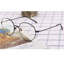 Металлические Компьютерные стекла es анти синие модные очки для чтения рамки ретро очки круглые очки стекло анти излучения Z1539-SDF
