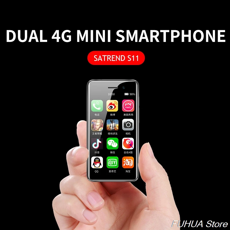 2019 New Small 4G Mini Smartphone S11 Android 7.1 CellPhone MTK6739 WiFi Dual SIM 3.2Inch Mobile Phone GPS Bluetooth
2019 New Small 4G Mini Smartphone S11 Android 7.1 CellPhone MTK6739 WiFi Dual SIM 3.2Inch Mobile Phone GPS Bluetooth